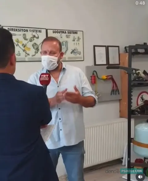 Çetin Büyükçınar, TRT yayınında