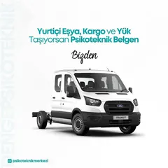 Yurt içi eşya, kargo ve yük taşıyorsanız psikoteknik belgesi