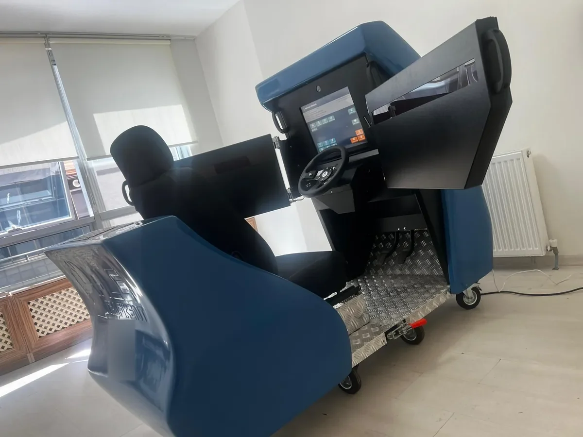 Psikoteknik test odası ve simülatör